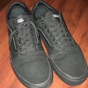 All black vans